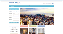 Desktop Screenshot of frankragusa.com